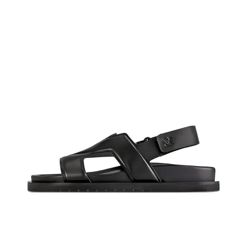 LOUIS VUITTON OASIS One Ремень Сандалии Мужские Черные