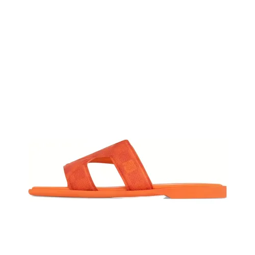 LOUIS VUITTON OASIS Слипоны Orange Men's