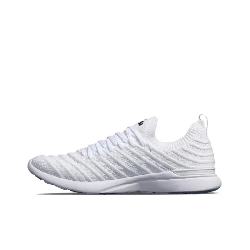 APL ATHLETIC PROPULSION LABS Низкий топ Беговые кроссовки Мужские Белые