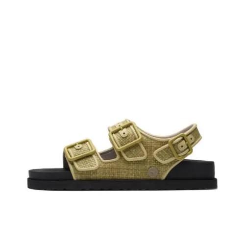 Birkenstock One Ремешок Сандалии Унисекс Зеленый