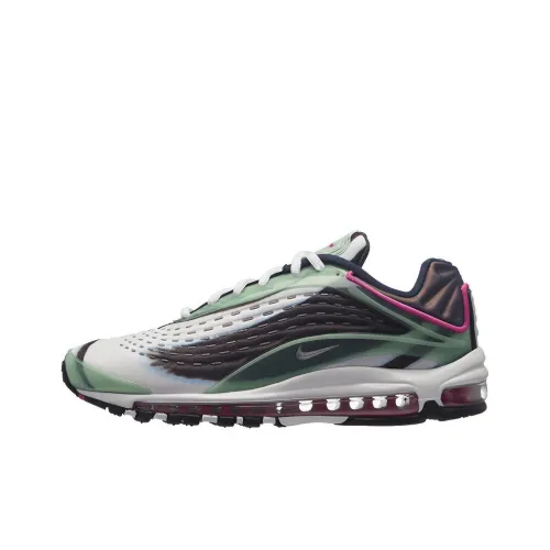 Nike Air Max DELUXE Low Топ Марафон Беговые кроссовки Унисекс Зеленый