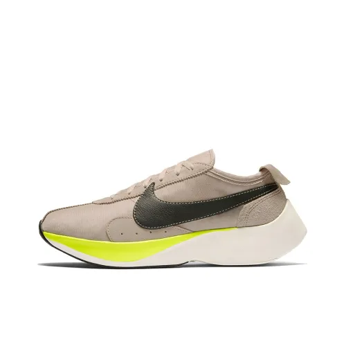Nike Moon Racer Амортизирующие беговые кроссовки для мужчин низкий топ устойчивые хаки вязаные ткани