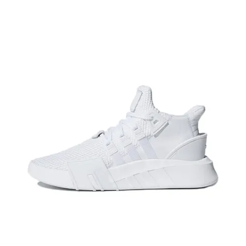 Adidas Originals Eqt Bask Adv Slip Resistant Abrasion Resistant Low Top Повседневные Беговые кроссовки Унисекс Белый