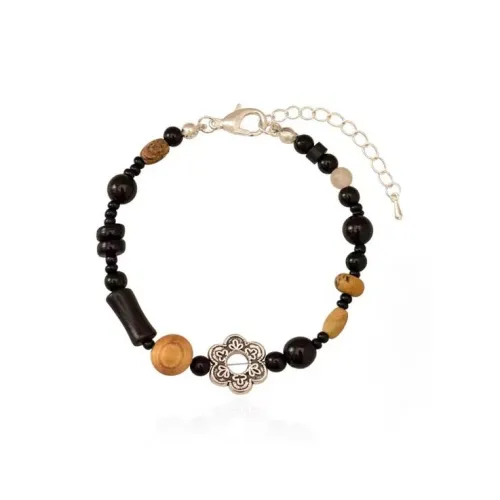 CARAT'S DIARY Кристальный Wood Стекло Браслеты Унисекс