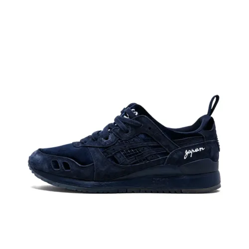 ASICS Gel Lyte 3 Амортизация Низкий Топ Беговые Кроссовки Унисекс Синий