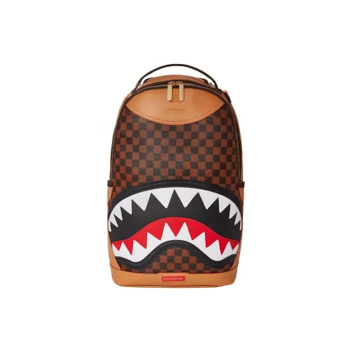 SPRAYGROUND Рюкзак из искусственной кожи стандартный мужской коричневый черный