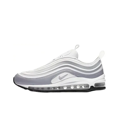 Nike Air Max 97 Low Топ Повседневные Беговые Кроссовки Женские Серый Белый