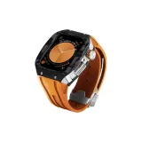 Серебряный корпус, апельсиновые ленты для принтера.