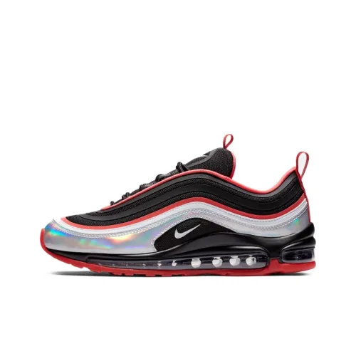 Nike Air Max 97 Low Беговые кроссовки Топ для женщин черный радуга