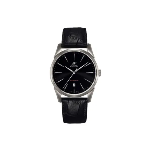 ENICAR Автоматический Механический Механизм Мужские Часы 41 мм Черный
