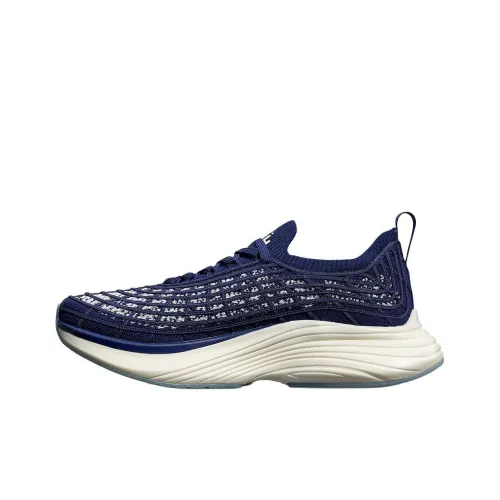 APL ATHLETIC PROPULSION LABS Низкий топ Беговые кроссовки Мужские Морской синий