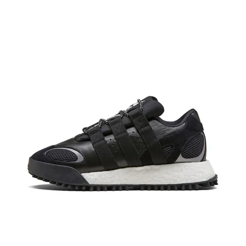Alexander Wang x Adidas Originals Wangbody RUN Alexander Wang Коллаборация Низкий Топ Беговые кроссовки Унисекс Черный Белый