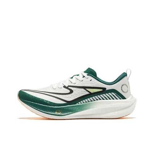 Erke Dust 3,0 Беговые кроссовки Низкий Топ Белый Erke Mountain Зеленый Мужской