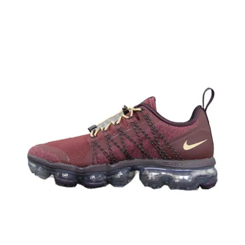 Nike Vapormax Run Low Топ Air Cushion Марафон Беговые кроссовки Женские Бордовый