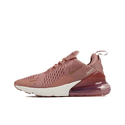 Nike Air Max 270 Low Топ Марафон Беговые кроссовки Женские Розовый