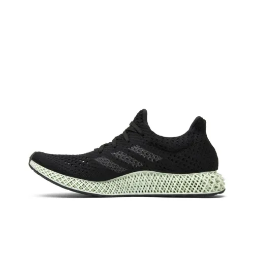Adidas Futurecraft 4D Нескользящий Легкий Низкий Топ Беговые кроссовки Унисекс Темно-синий