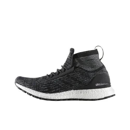 Adidas ULT Шокаблоки Slip-resistant High Top Беговые кроссовки Унисекс Черный