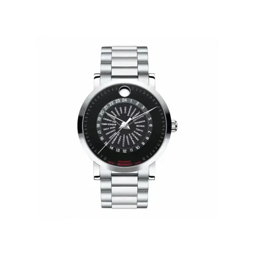 MOVADO Автоматический Механический Часы Мужские из серии Ruihong, 42 мм, Черный