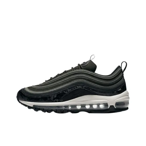 Nike Air Max 97 Low Топ Марафон Беговые кроссовки Женские Черный