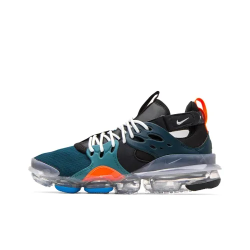 Nike Амортизация Slip-resistant Легкий Low Top Air Cushion Повседневные Беговые кроссовки Мужские Черный Синий