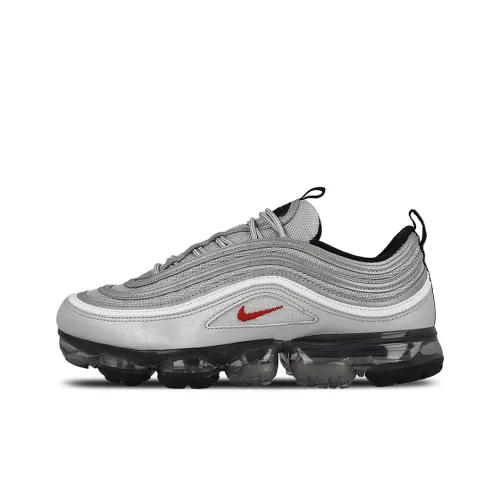 Nike Vapormax 97 Low Топ Воздушная подушка Марафон Беговые кроссовки Мужской Серебряный Bullet