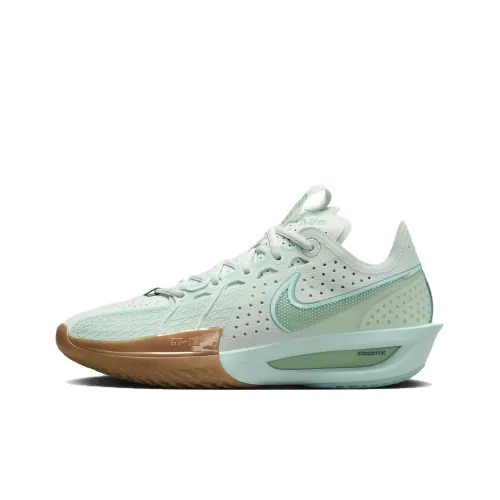 Nike Slip-resistant Abrasion-resistant Low-top Баскетбольные кроссовки Женские Зеленые