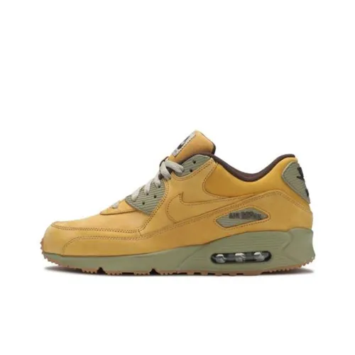 Nike Air Max 90 Low Топ Беговые кроссовки Мужской Wheat