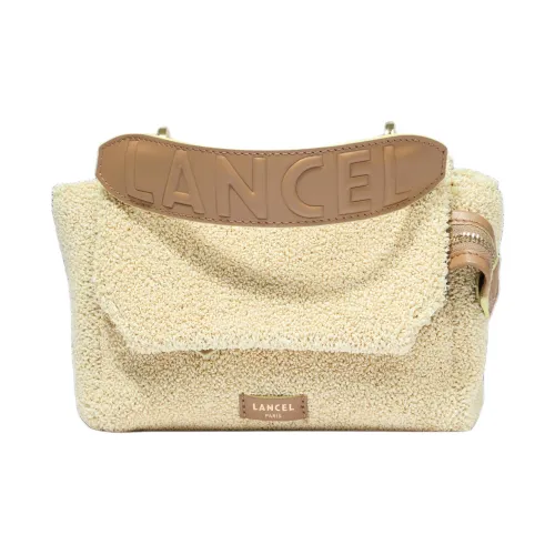 LANCEL Сумка из гладкой коровьей кожи сумка через плечо маленькая сумка через плечо женский естественный цвет