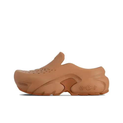 LOUIS VUITTON Shark Casual Low Top Brown Men's