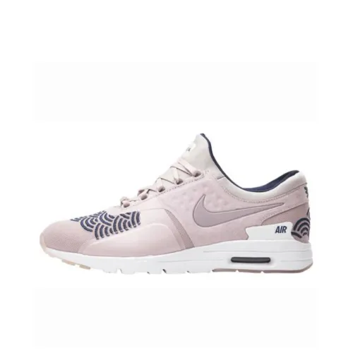 Nike Air Max ZERO Low Топ Беговые кроссовки Женские Розово-белый