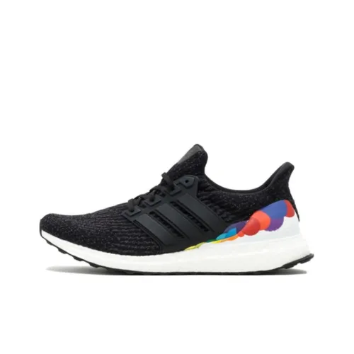 Adidas ULT Slip Резистентный Легкий Амортизация и Дышащий Низкий Топ Тренировочные Беговые кроссовки Унисекс Радужный