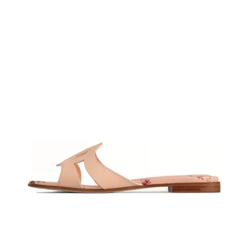 LOUIS VUITTON Противоскользящие слипоны с розовой подошвой женские