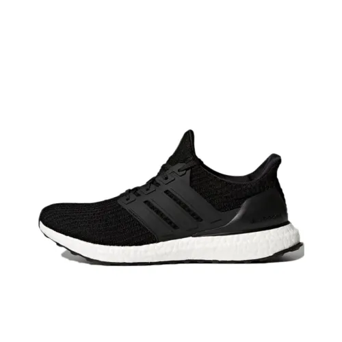 Adidas Ultraboost 4,0 Дышащая Поддержка Низкий Топ Повседневная Тренировка Бег на длинные дистанции Обувь Унисекс Черный Белый