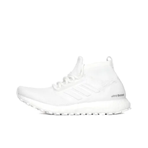 Adidas ULT Нескользящий Легкий MID Топ Беговые кроссовки Мужской Чисто белый