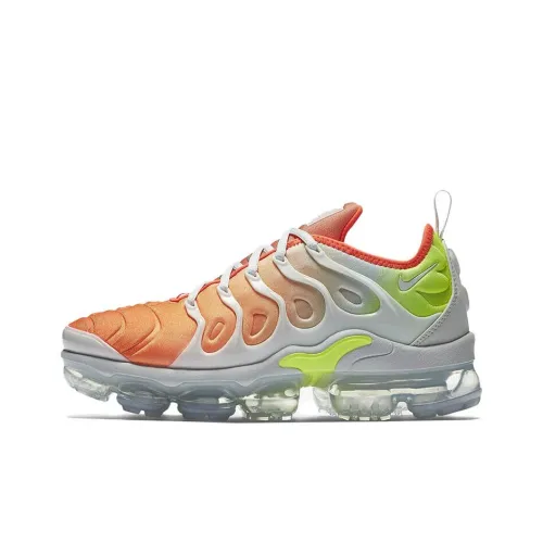 Nike Vapormax Plus Low Топ Беговые кроссовки Женские Серый Оранжевый