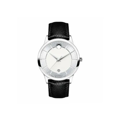 MOVADO Автоматический Механический Часы для Мужчин, 39,5 мм, Серебряный