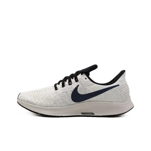 Nike Pegasus 35 Non Slip Легкий Низкий Топ Повседневная Беговая Обувь Мужская Синие Белые