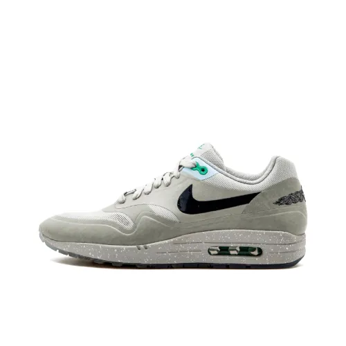 CLOT x Nike Air Max 1 Low Топ Марафон Беговые кроссовки Унисекс Серый