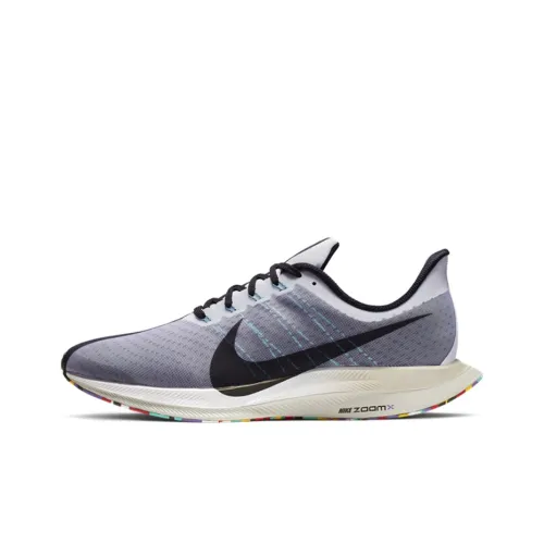 Nike Pegasus 35 Амортизаторы Slip-resistant Низкий Топ Тренировочные Беговые кроссовки Мужские Серый Черный