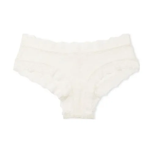 Victoria's Secret The LACIE Кружево Cheeky Panty Кокосовый белый Нижнее белье Женские 1 шт Кокосовый белый