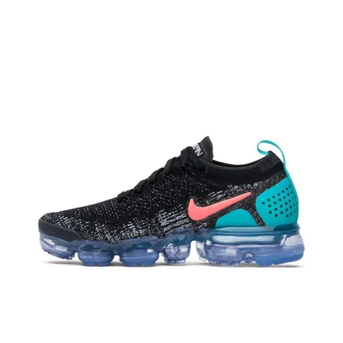 Nike VaporMax 2,0 Low Топ Air Cushion Повседневные Беговые кроссовки Женские Черный Синий Красный