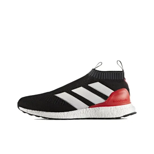 Adidas ULT Устойчивые к истиранию низкие беговые кроссовки унисекс черные красные