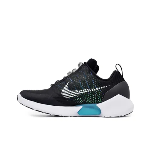 Nike Hyper Adapt Non Bottom Легкий Низкий Топ Повседневная Беговая Обувь Мужская Черно-Белая