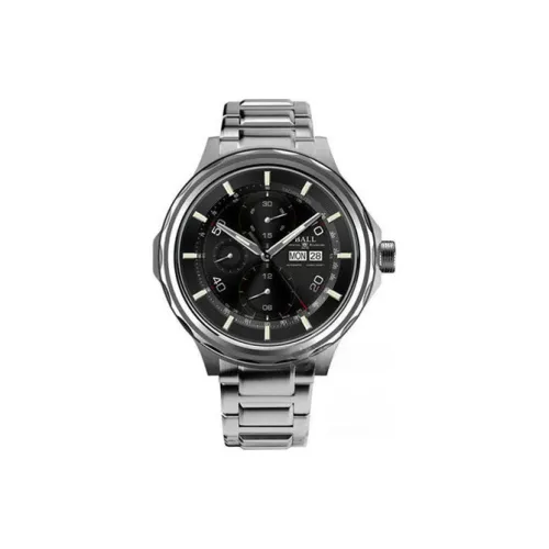 Шар Engineer General II Collection Автоматический Механический Механизм Мужские Часы Часы 47,6 мм Черный Циферблат