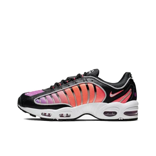 Nike Air Max Tailwind Low Топ Air Cushion Повседневные Беговые Кроссовки Мужские Черные Оранжевые Фиолетовые