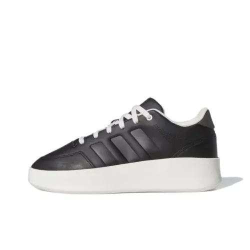 Adidas Mullaly Slip Resistant Abrasion Resistant Низкий Топ Повседневная Обувь Унисекс Черный