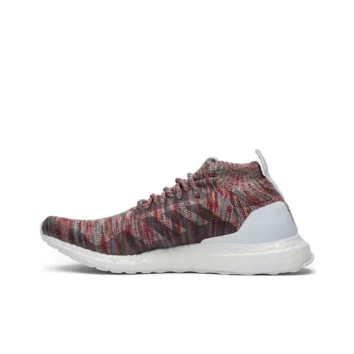 KITH Collaboration x Adidas ULT MID Топ Беговые кроссовки Мужской Красный Белый