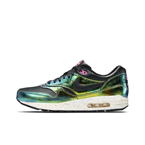 Nike Air Max 1 Low Топ Air Cushion Беговые кроссовки Мужские Бронза