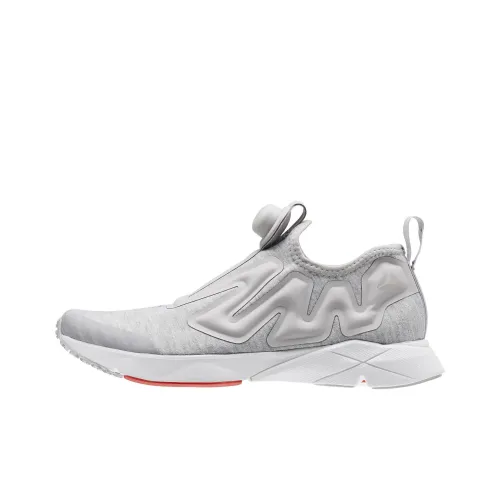Reebok совместный бренд Pump Supreme Low Топ Беговые кроссовки Унисекс Серый Белый