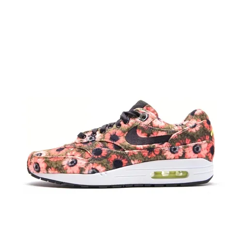 Nike Air Max 1 Low Топ Марафон Беговые кроссовки Мужской Розовый